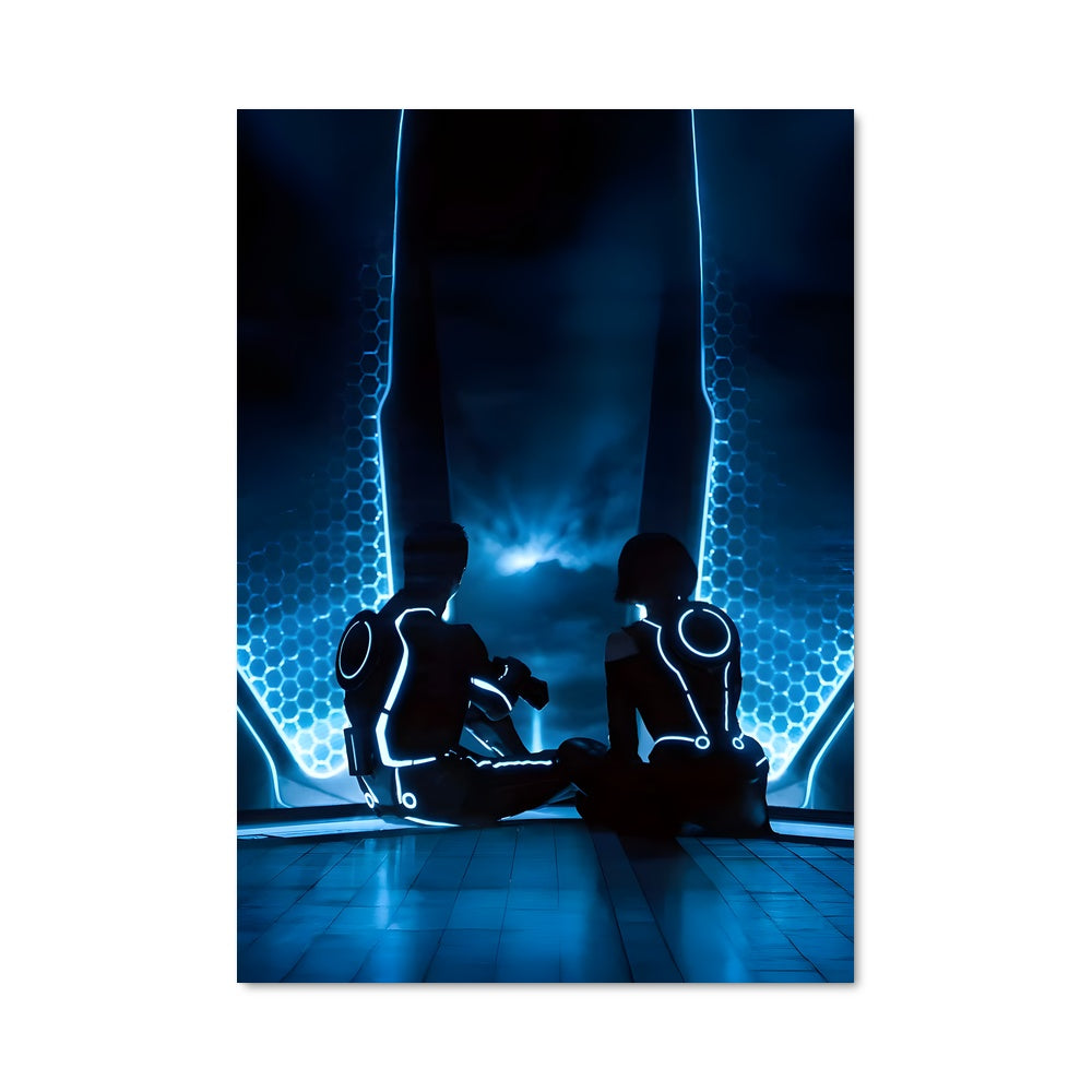 Poster Lumières de Tron