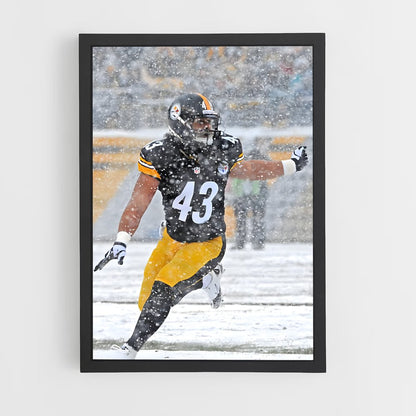 ap-troy polamalu-2 cadre Noir
