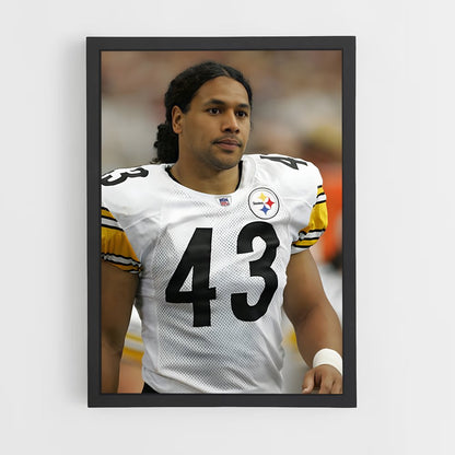 ap-troy polamalu-3 cadre Noir