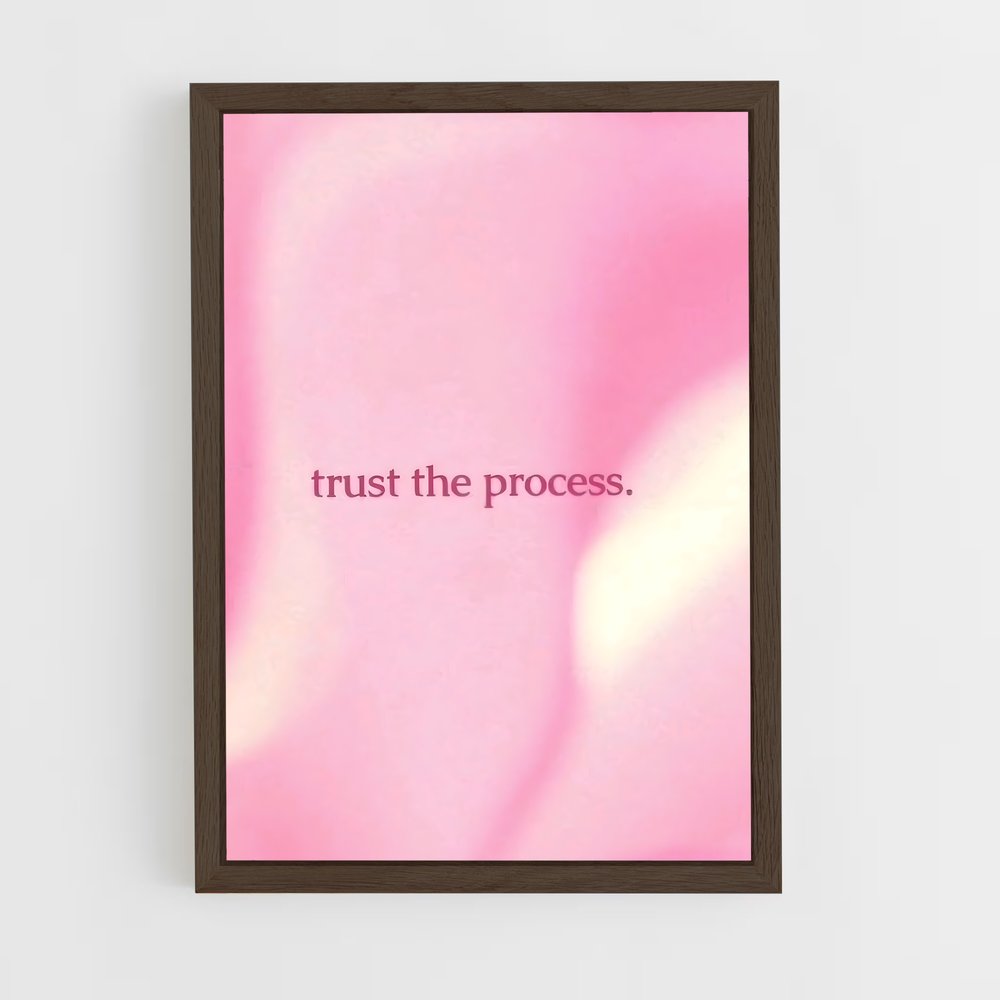 ap-trust the process-5 cadre Bois foncé