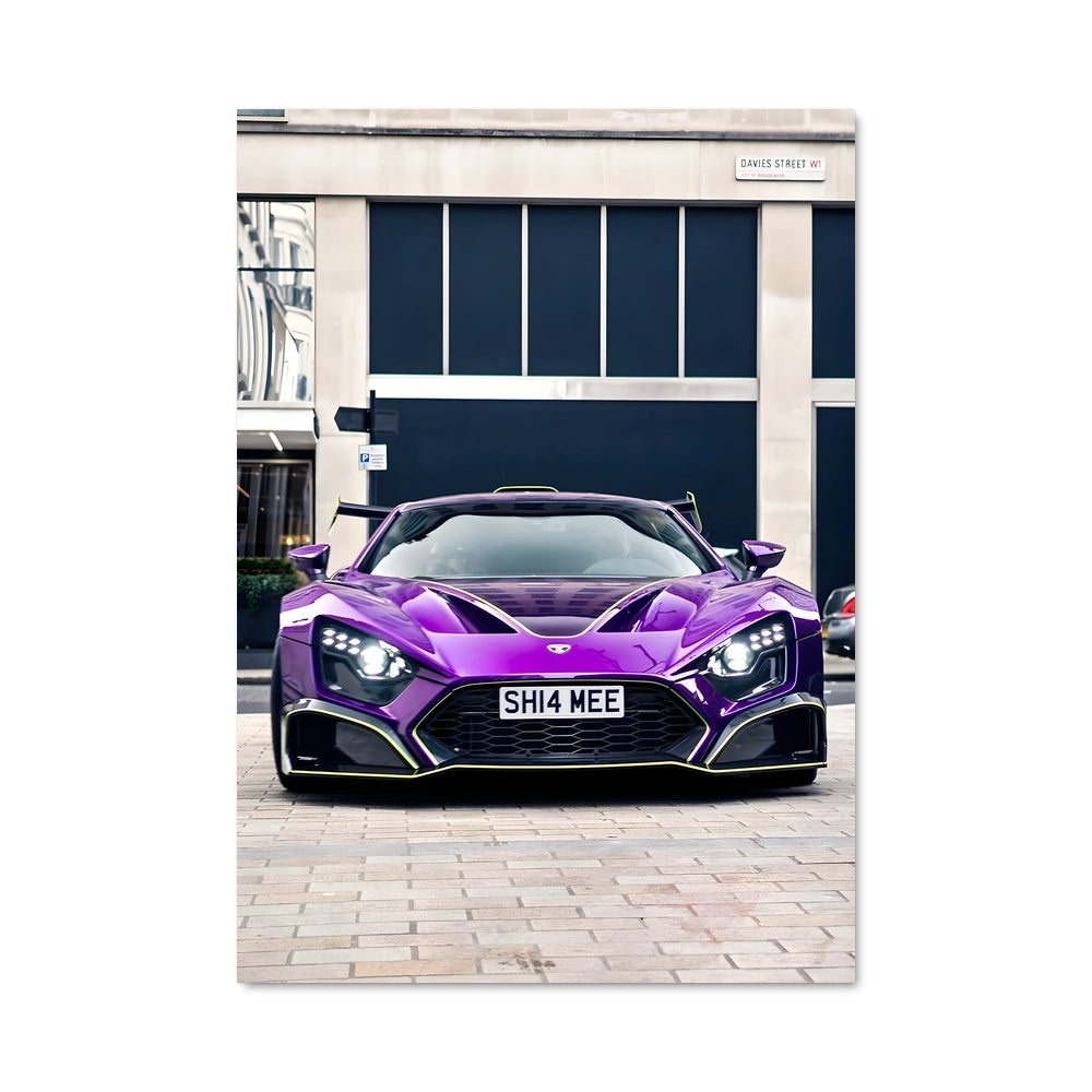 Poster Mouton Pourpre