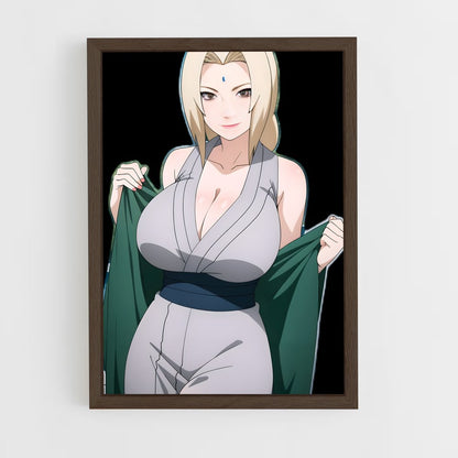 ap-tsunade-7 cadre Bois foncé