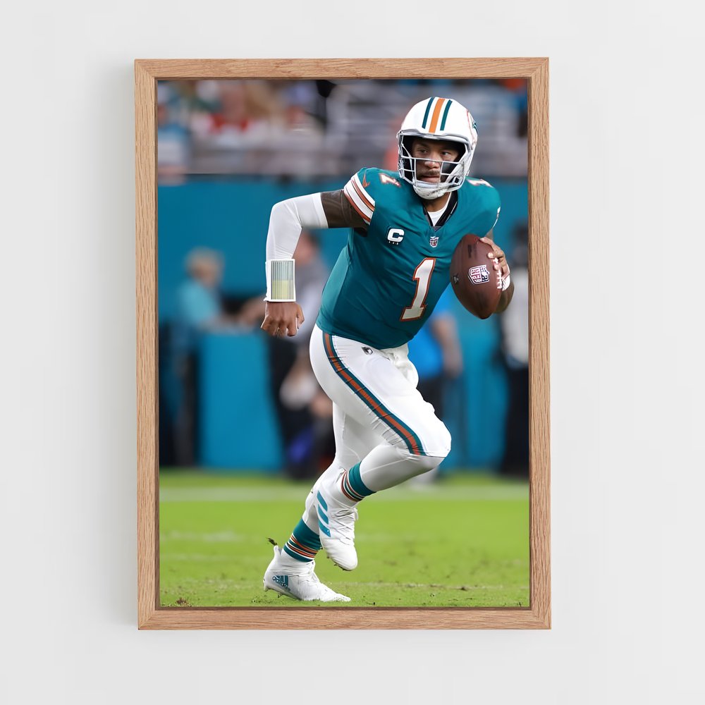 ap-tua tagovailoa-2 cadre Bois clair