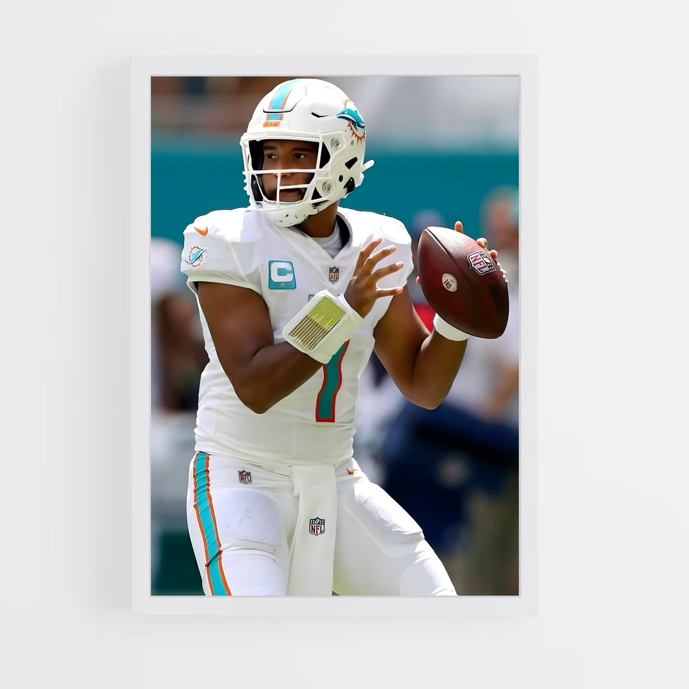 ap-tua tagovailoa-5 cadre Blanc