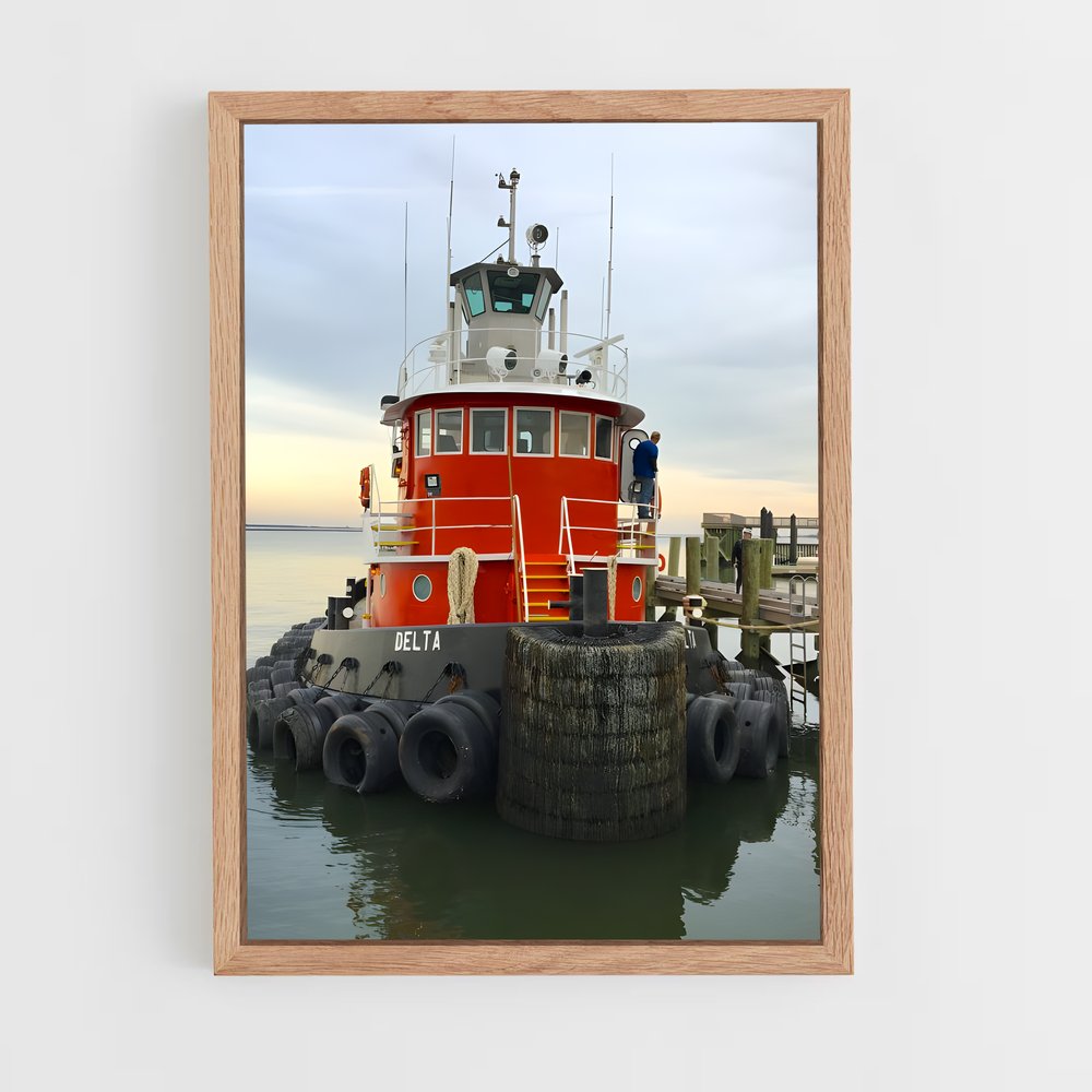 ap-tugboats-3 cadre Bois clair