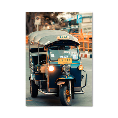 Poster Bangkok Blue Ride