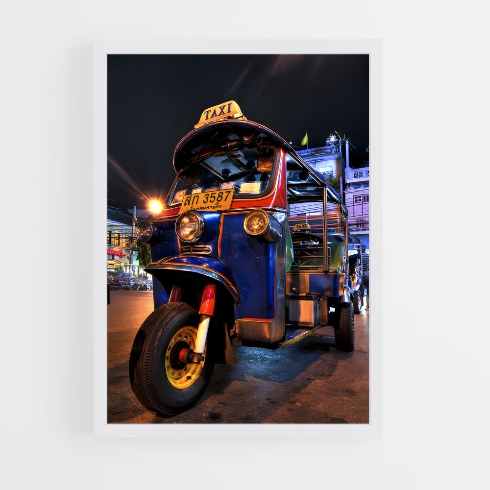 ap-tuk tuk bangkok-9 cadre Blanc