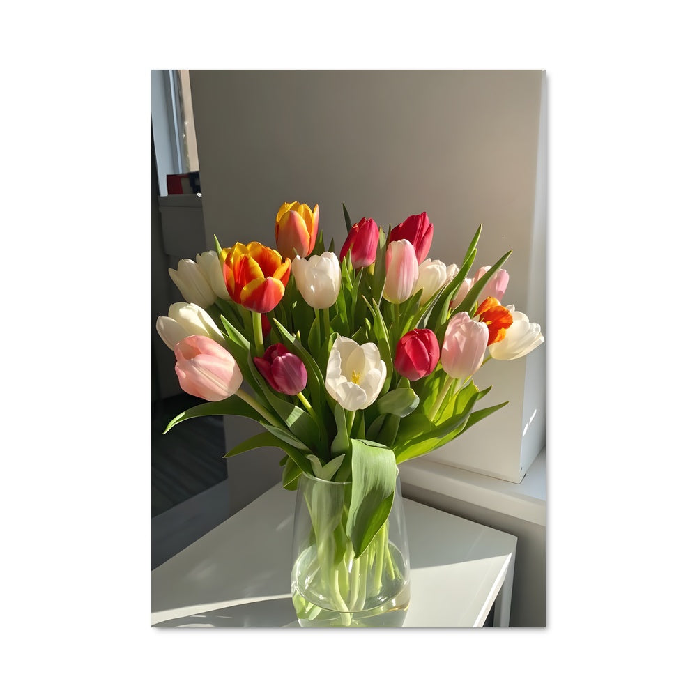 Poster Bouquet de Tulipes