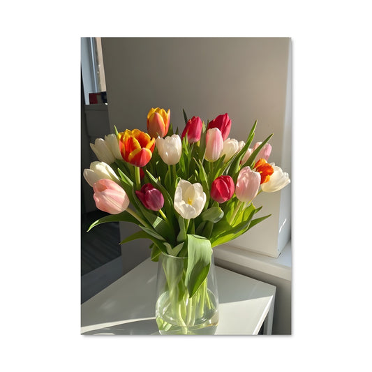 Poster Bouquet de Tulipes