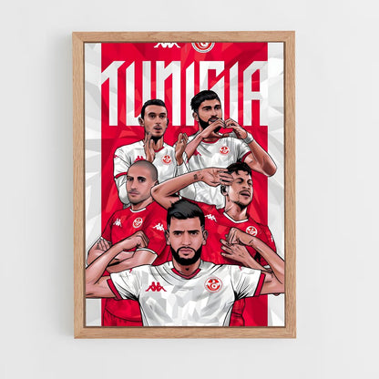 ap-tunisia national football team-2 cadre Bois clair