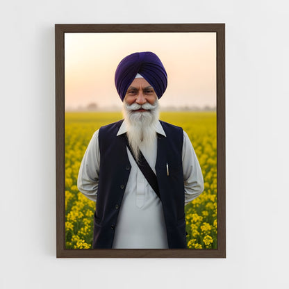 ap-turban-5 cadre Bois foncé