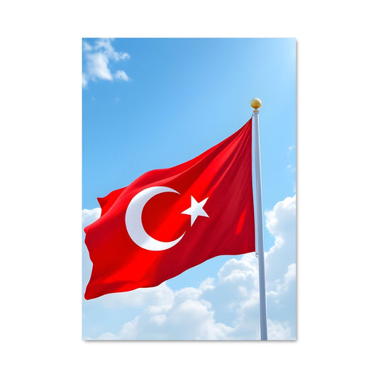 Poster Turkey flag 85786