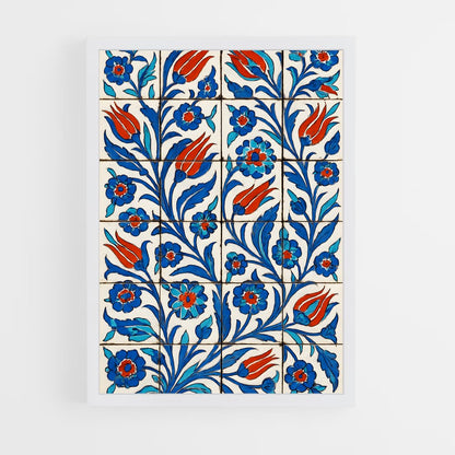 ap-turkish patterns-1 cadre Blanc