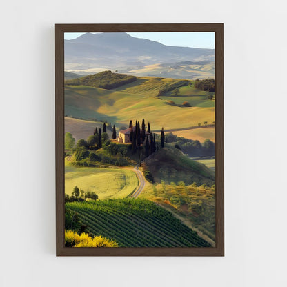 ap-tuscany umbria-2 cadre Bois foncé