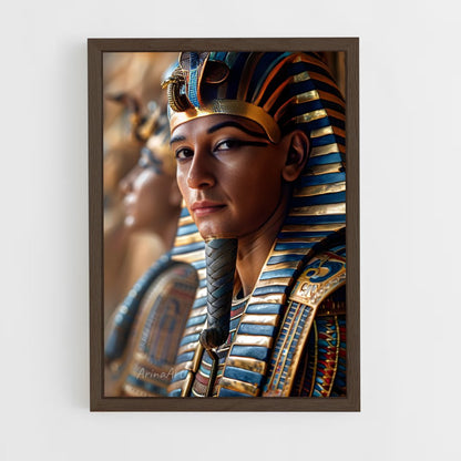 ap-tutankhamun-2 cadre Bois foncé