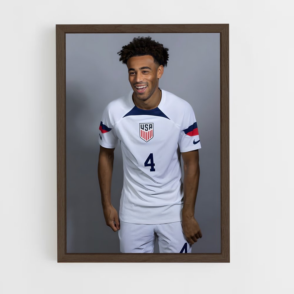 ap-tyler adams-3 cadre Bois foncé
