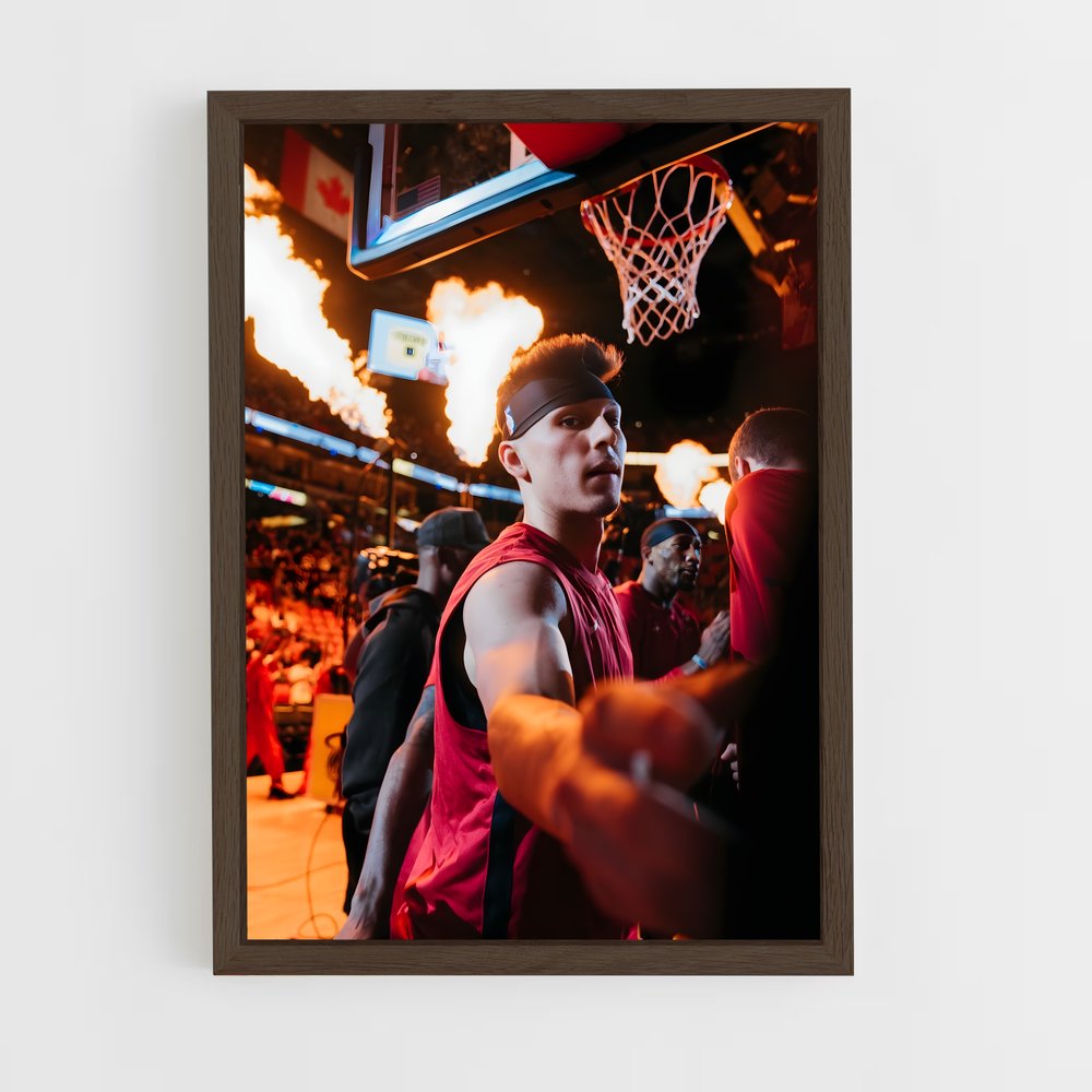 ap-tyler herro-10 cadre Bois foncé