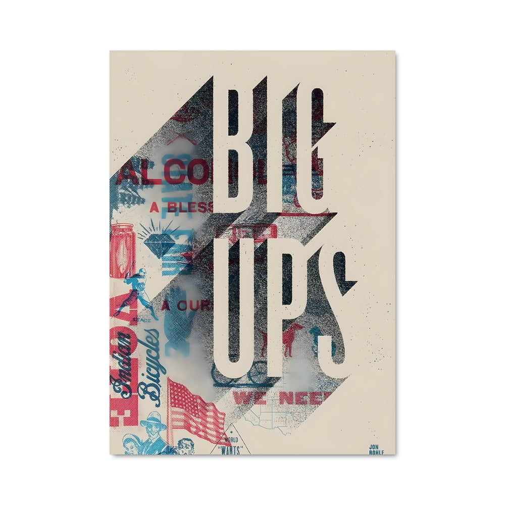 Poster Big Ups America