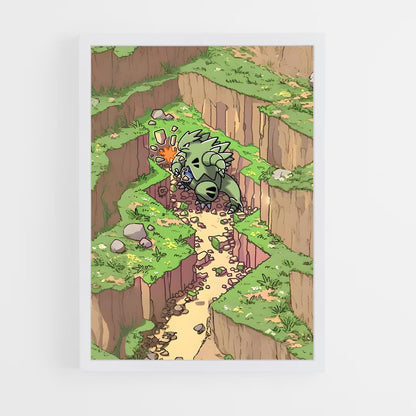 ap-tyranitar-1 cadre Blanc