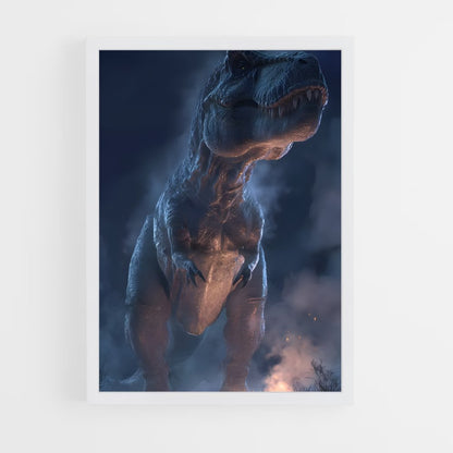 ap-tyrannosaurus rex-3 cadre Blanc