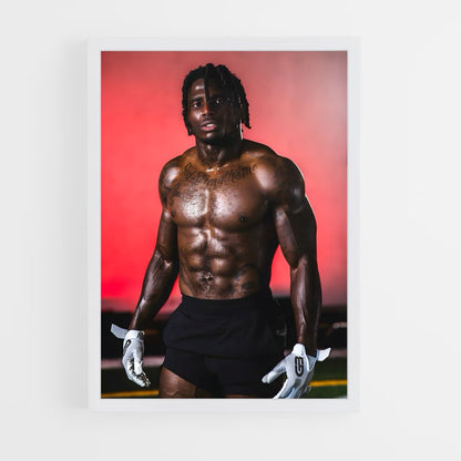 ap-tyreek hill-1 cadre Blanc
