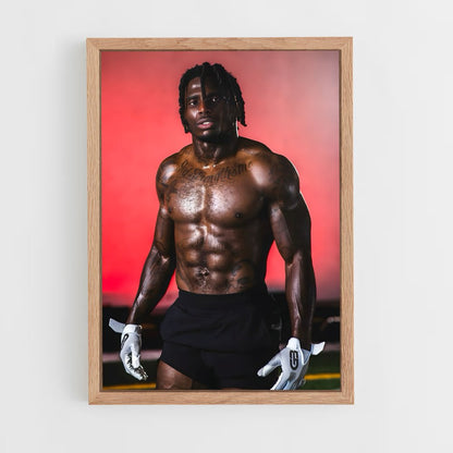 ap-tyreek hill-1 cadre Bois clair