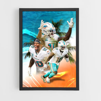 ap-tyreek hill-3 cadre Noir