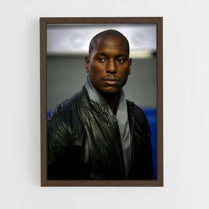 ap-tyrese gibson-4 cadre Bois foncé