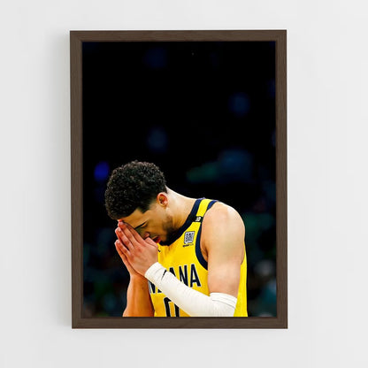 ap-tyrese haliburton-1 cadre Bois foncé