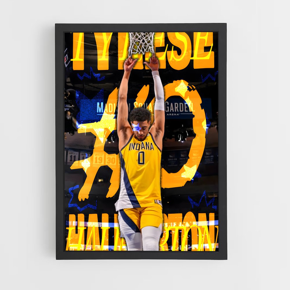 ap-tyrese haliburton-8 cadre Noir