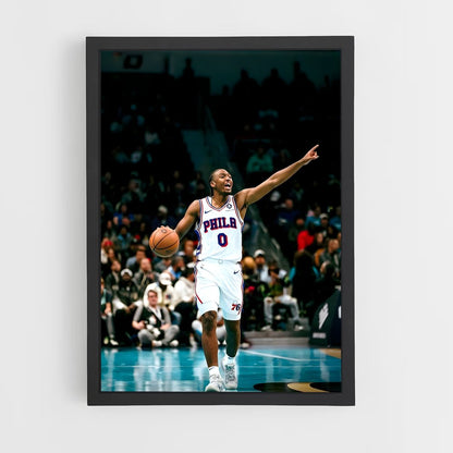 ap-tyrese maxey-2 cadre Noir