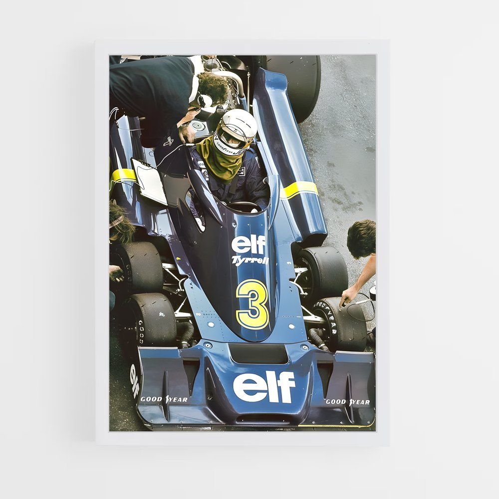ap-tyrrell p34-1 cadre Blanc