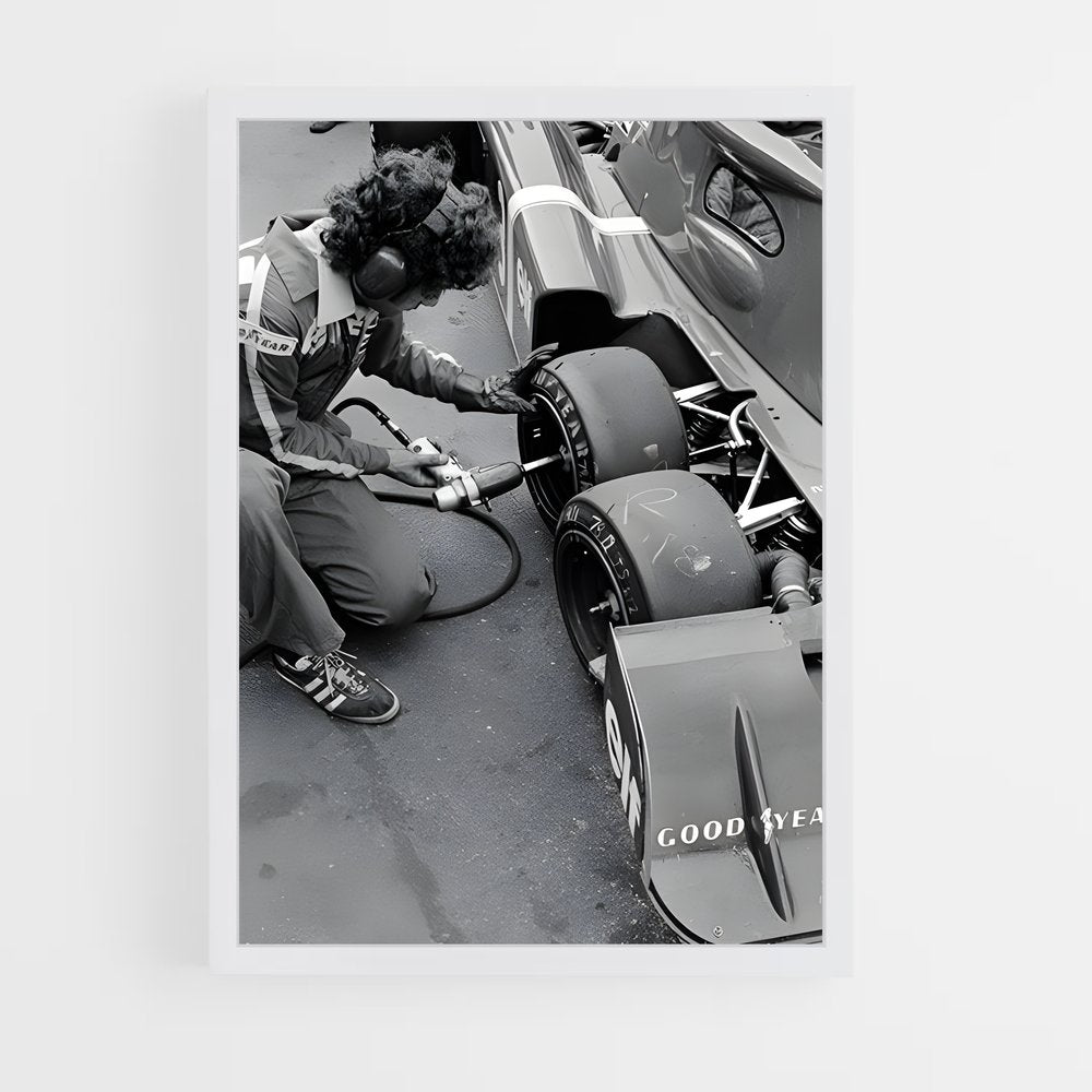 ap-tyrrell p34-2 cadre Blanc