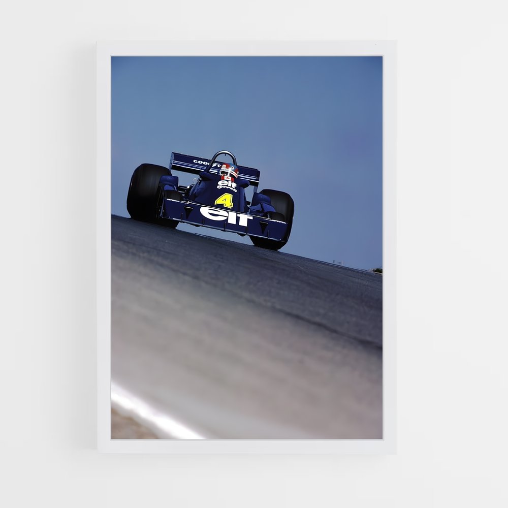 ap-tyrrell p34-3 cadre Blanc