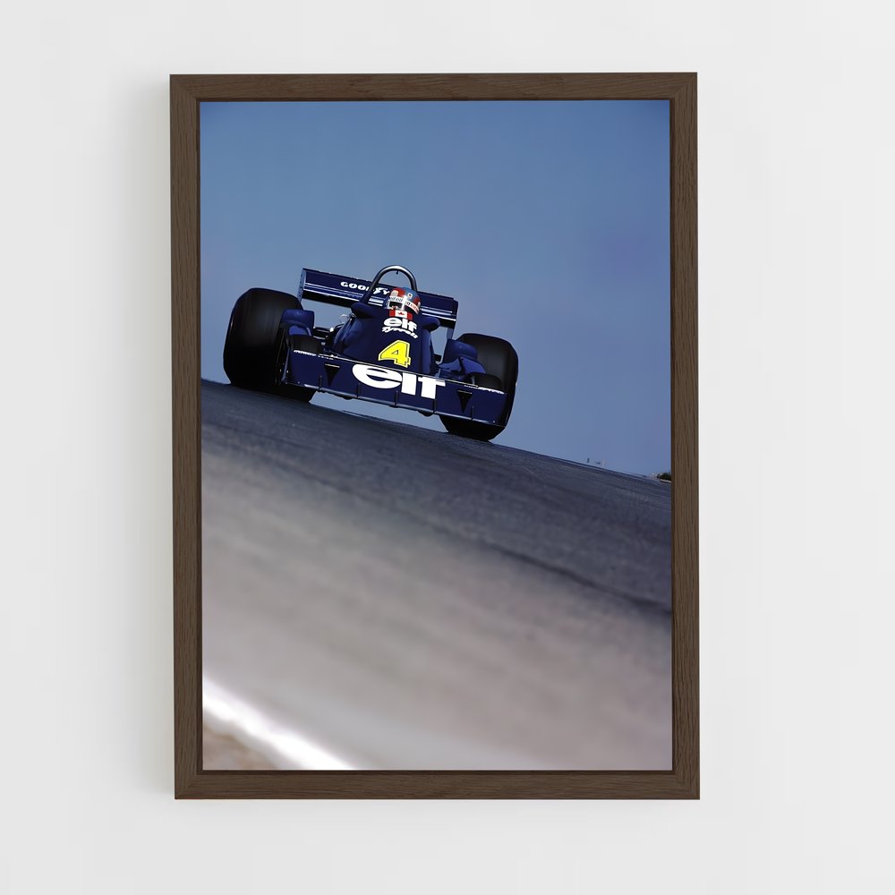 ap-tyrrell p34-3 cadre Bois foncé
