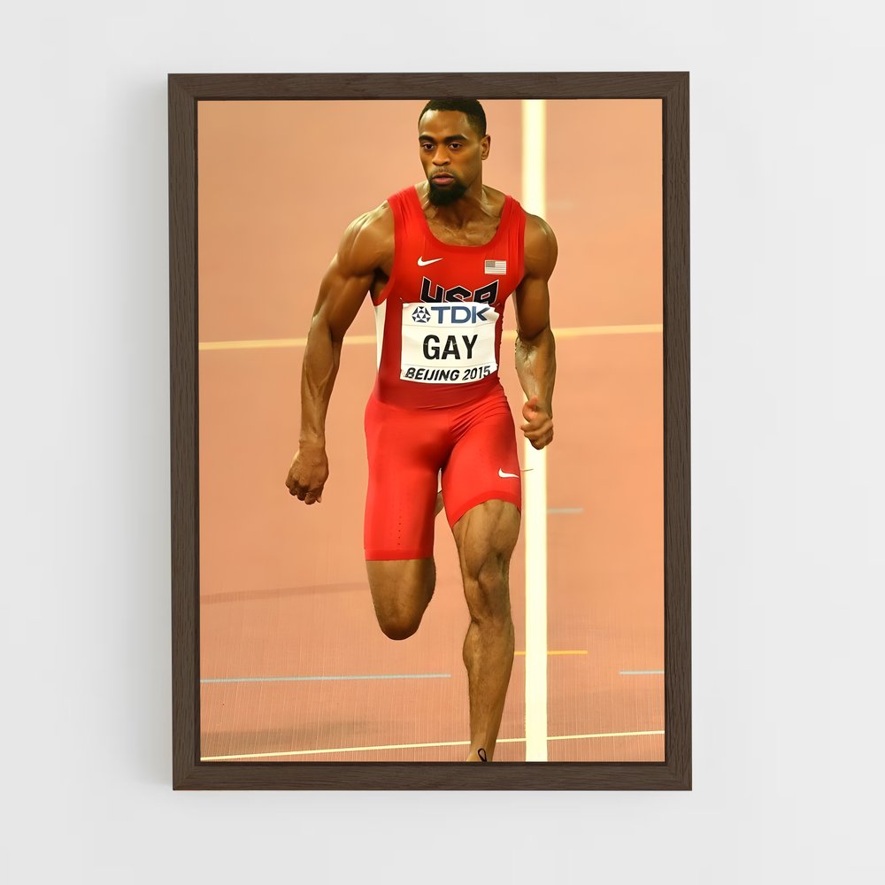 ap-tyson gay-3 cadre Bois foncé