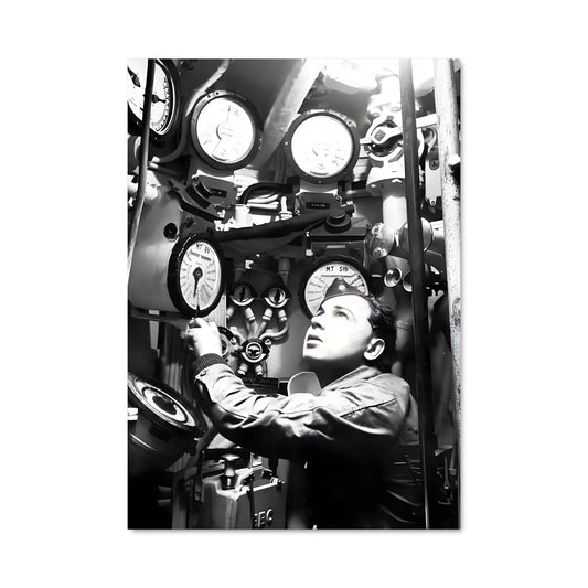 Poster Commandant au Repos