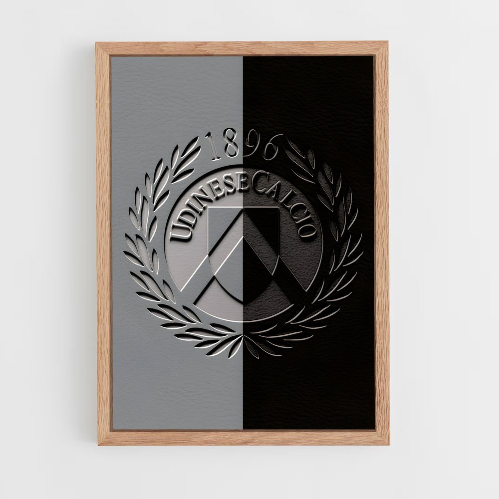 ap-udinese calcio-3 cadre Bois clair