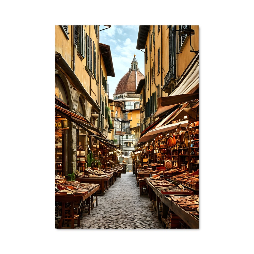 Poster Terrasse ensoleillée