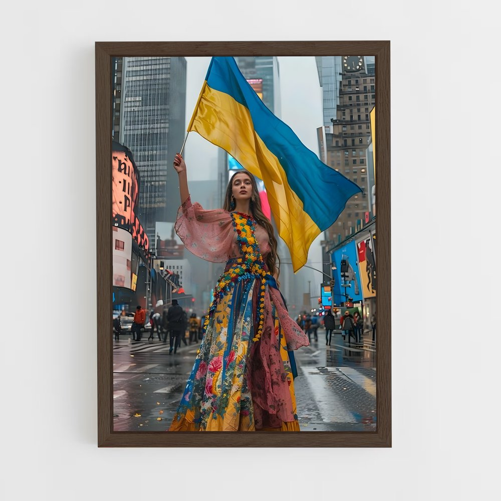 ap-ukraine-10 cadre Bois foncé