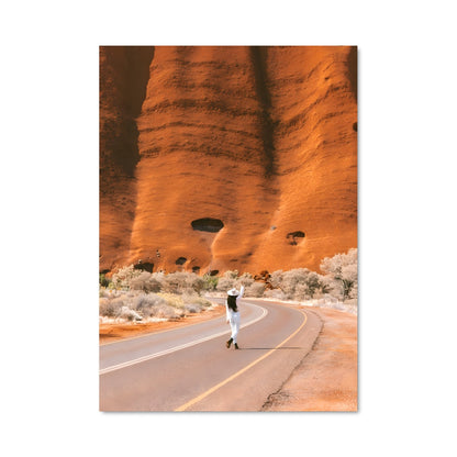 Poster Voyage à Uluru