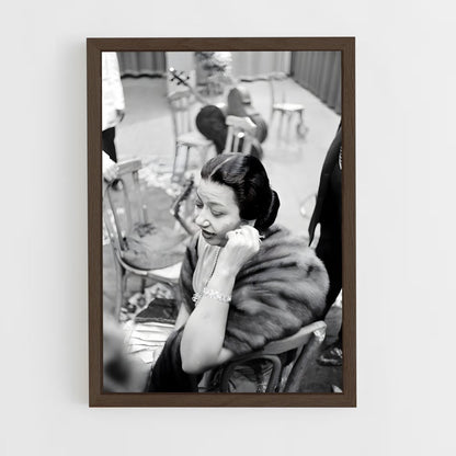 ap-umm kulthum-3 cadre Bois foncé