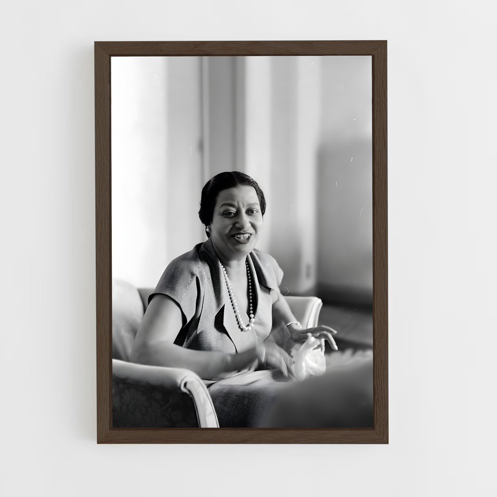 ap-umm kulthum-6 cadre Bois foncé
