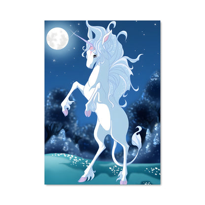 Poster Licorne des Neiges