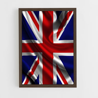 ap-united kingdom flag-1 cadre Bois foncé