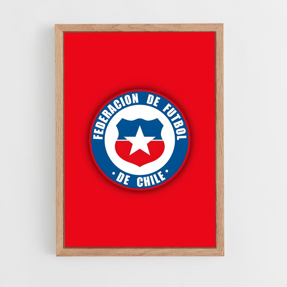 ap-universidad de chile football club-2 cadre Bois clair