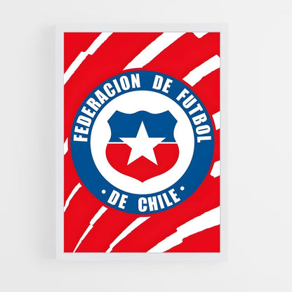 ap-universidad de chile football club-3 cadre Blanc