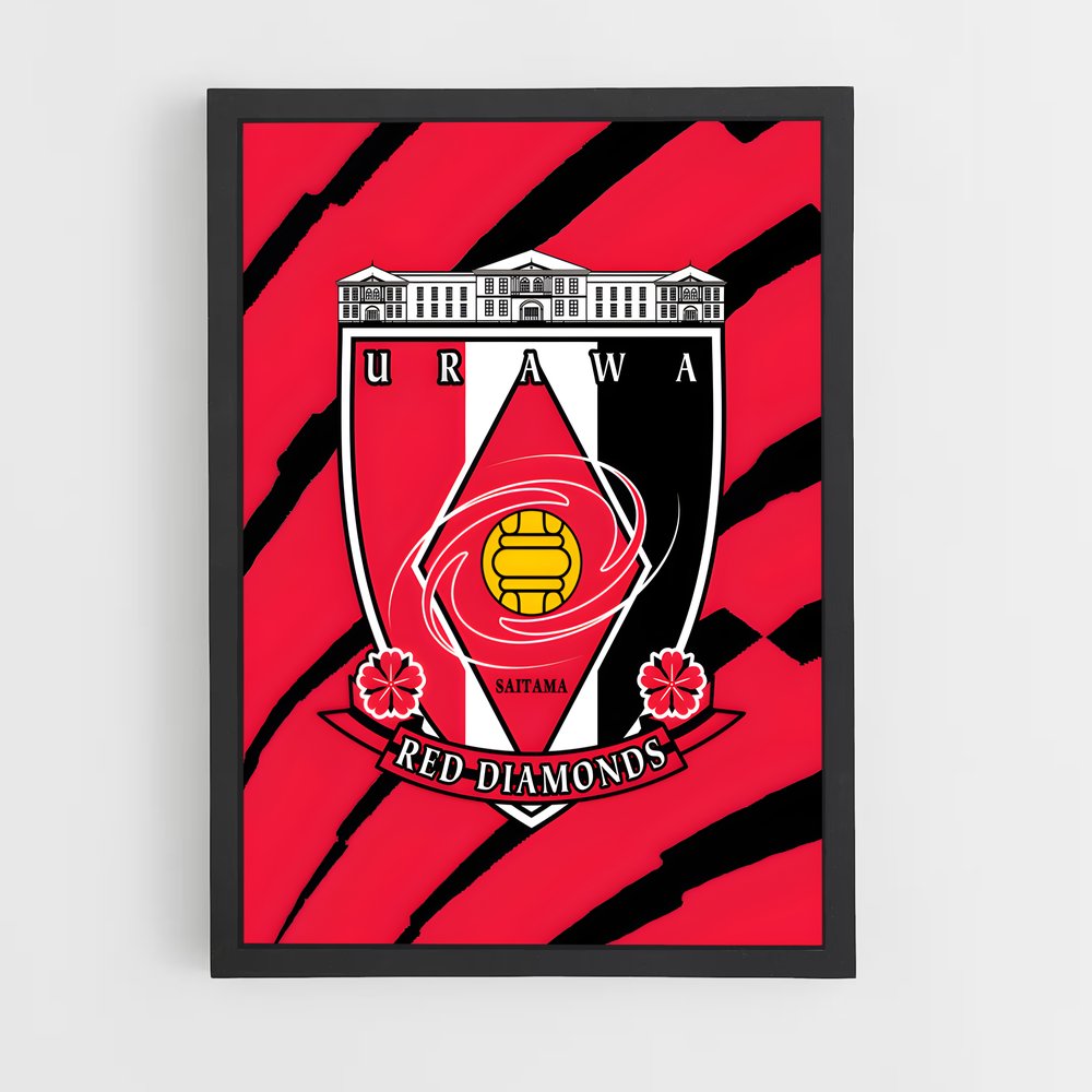 ap-urawa red diamonds-2 cadre Noir