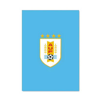 Poster Ciel Céleste Uruguay