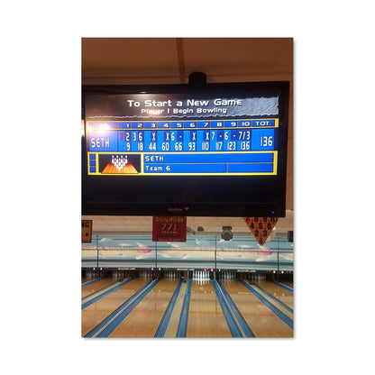 Poster Us open bowling 66992